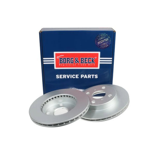 Borg & Beck 2 x Vented Front Brake Discs BBD4173