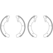 Mintex Brake Shoe Set Axle Kit MSK283