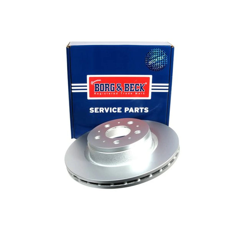 Borg & Beck 2 x Vented Front Brake Discs BBD6241S