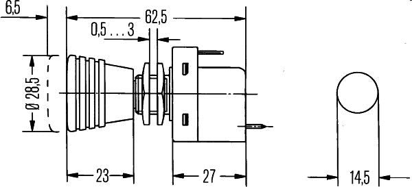 Hella 6ED 004 778-001 Switch