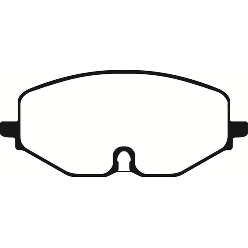 Abtex Front Brake Pad Set PLU4637
