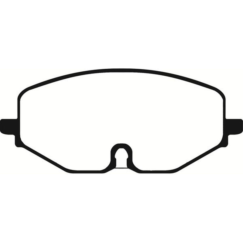 Abtex Front Brake Pad Set PLU4637