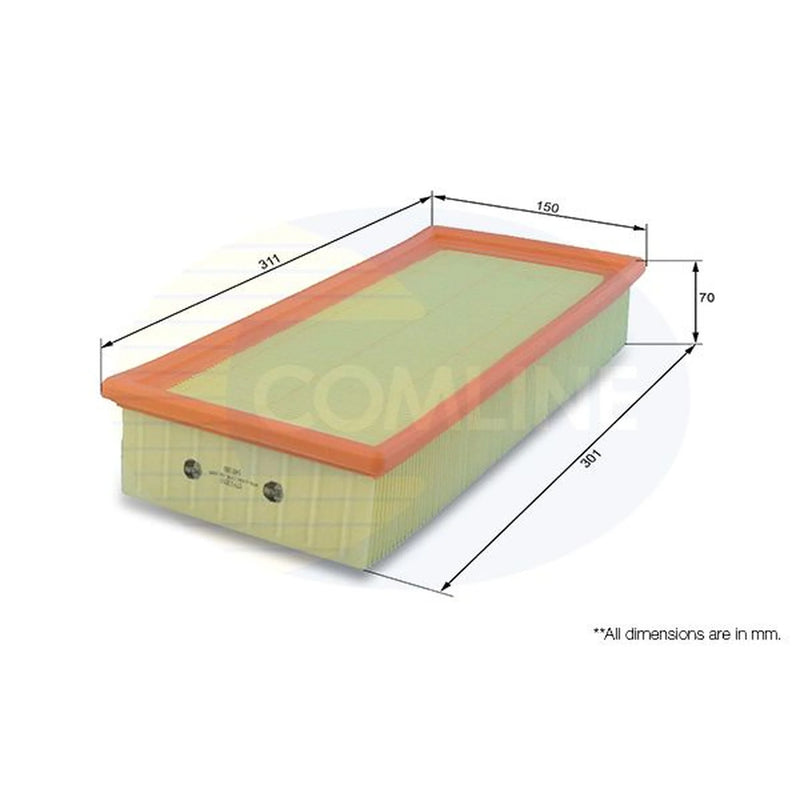 Comline Engine Air Filter CTY12010
