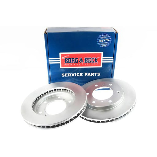 Borg & Beck 2 x Vented Front Brake Discs BBD4692