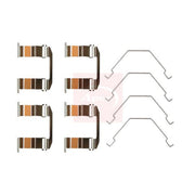 Apec Brake Pad Accessory Fitting Kit Front KIT429