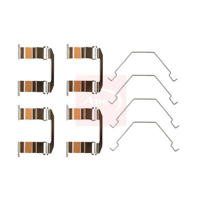 Apec Brake Pad Accessory Fitting Kit Front KIT429