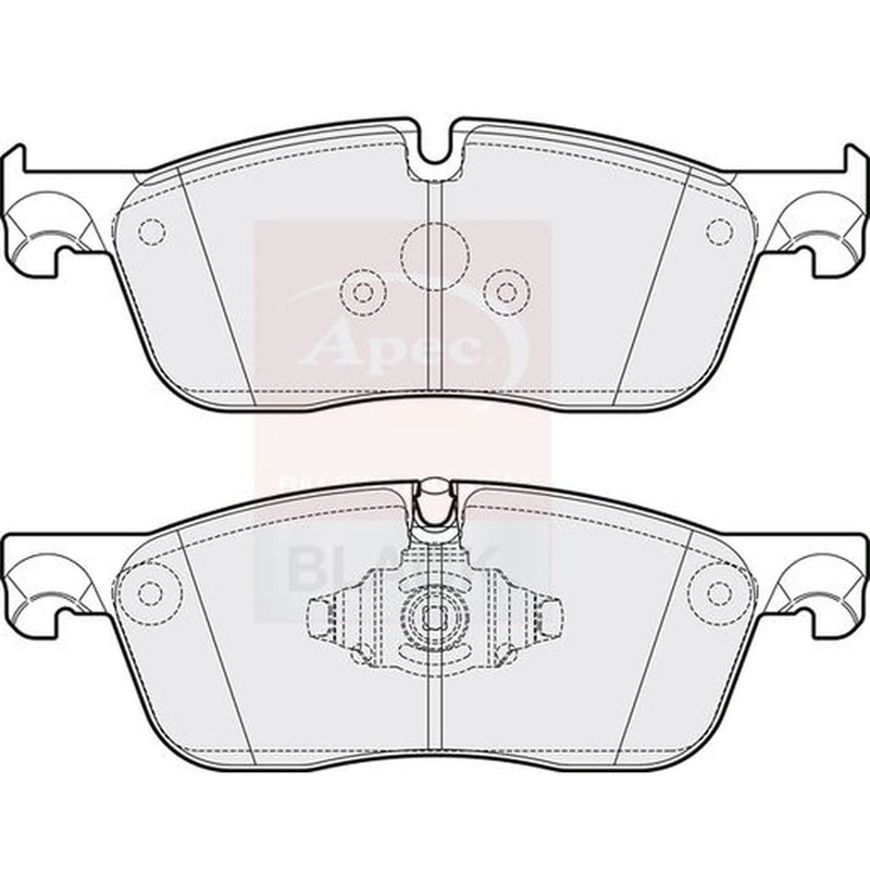 Apec Front Brake Pad Set PAD2116B