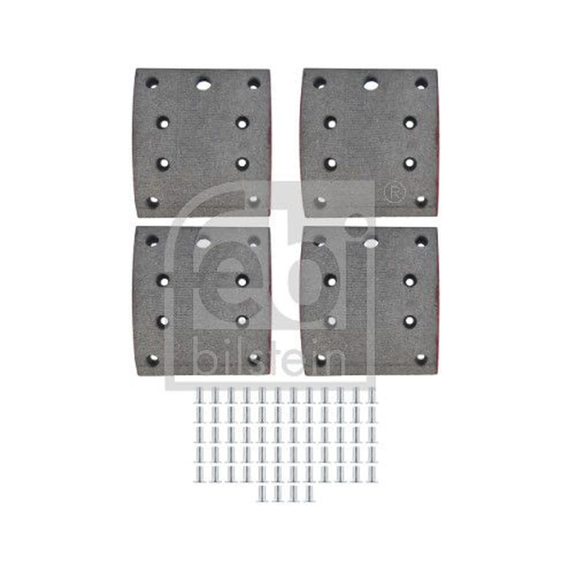 Febi Drum Brake Lining Set 410mm Drum 181230