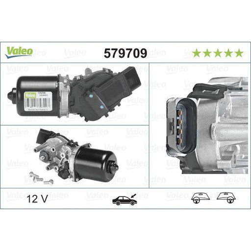 Valeo Front/Rear Wiper Motor Front 579709