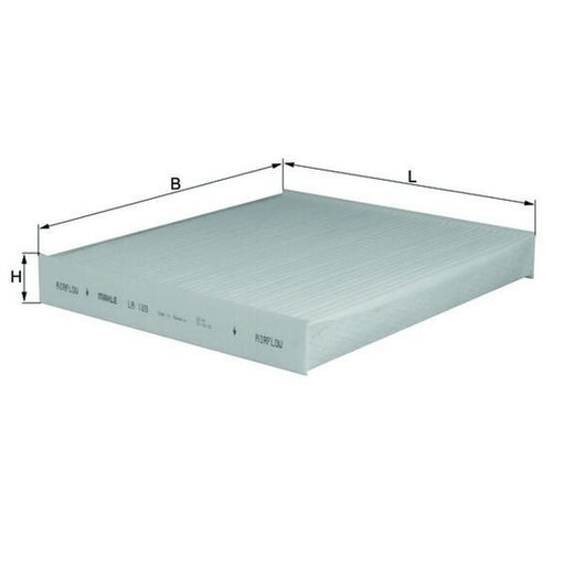 Mahle Cabin Air Filter (Pollen Filter) LA 189
