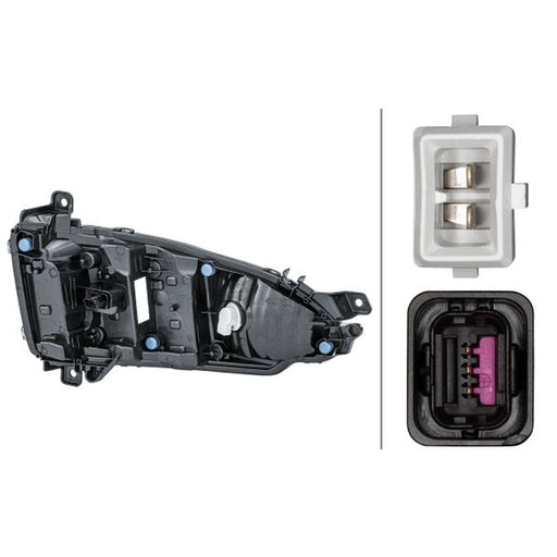 Hella Daytime Running Light PY21W Left 2PT 010 945-011