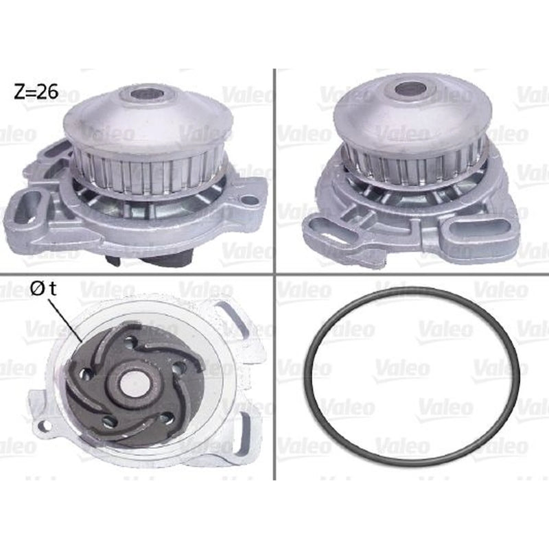 Valeo Engine Cooling Water Pump 506190