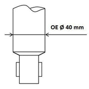 KYB Shock Absorber Damper Strut Rear 553389
