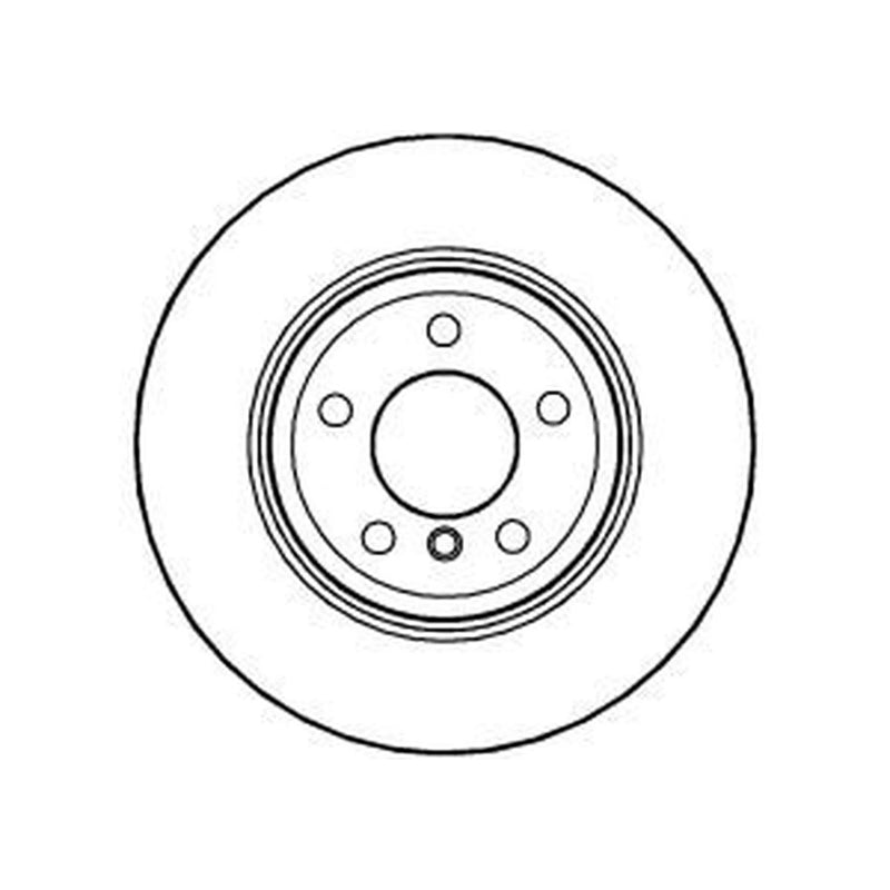Abtex 2 x Vented Front Brake Discs BD1254V