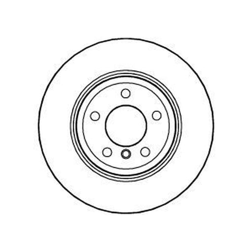 Abtex 2 x Vented Front Brake Discs BD1254V