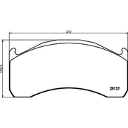 DON Rear Brake Pad Set CVP039K