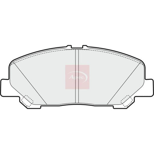 Apec Front Brake Pad Set PAD1580