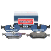 Borg & Beck 4 x Rear Brake Pad Set BBP1556
