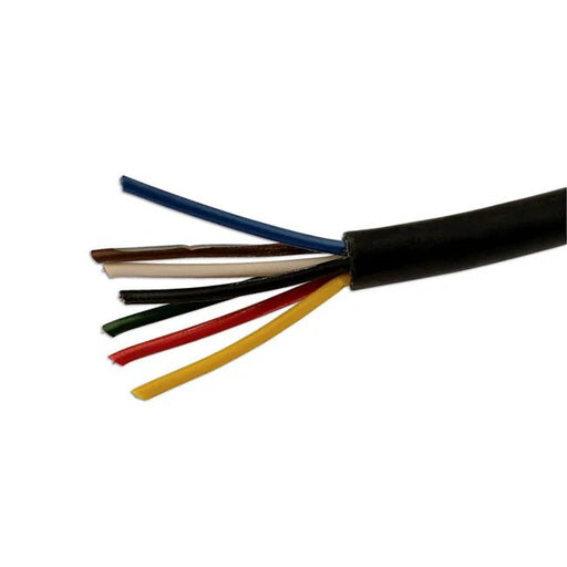 Connect Black 7 Core Trailer Cable 5.75A 30m - CPL