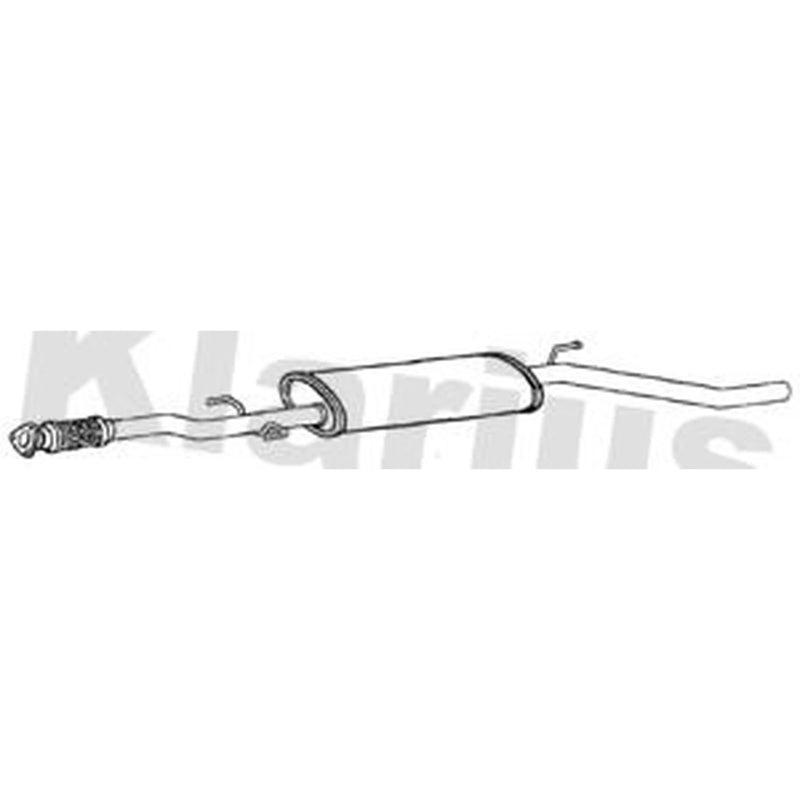 Klarius Box With Centre Pipe Centre GM1171V