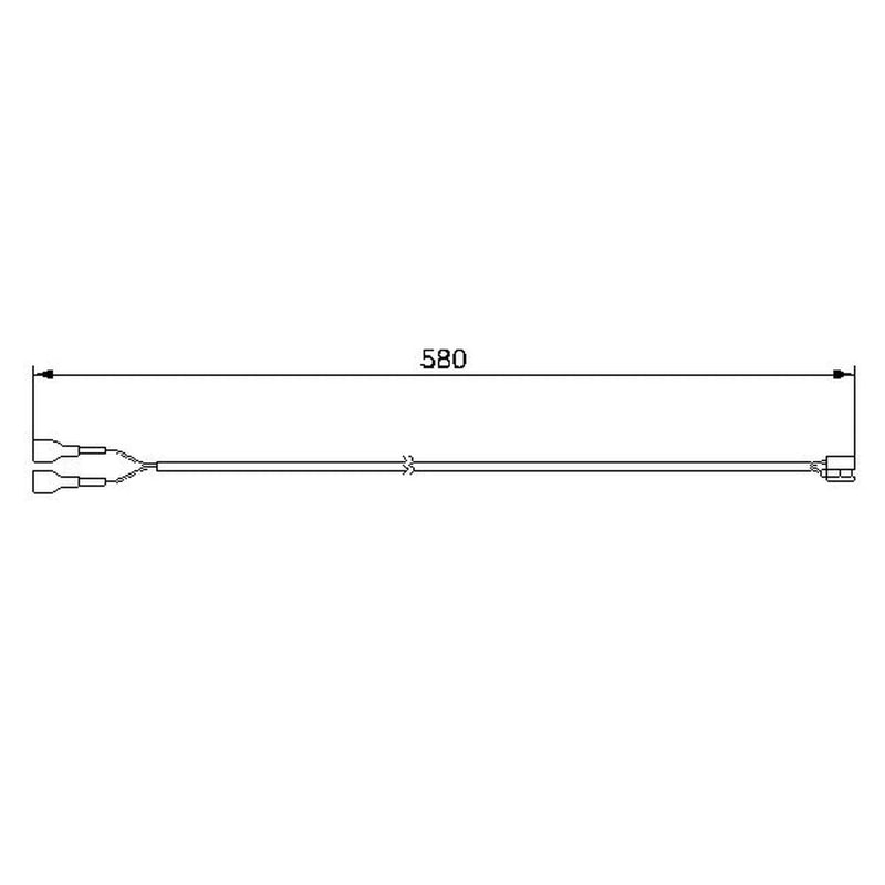 Bosch Brake Pad Wear Sensor Rear 1 987 474 978