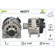 Valeo Car Alternator 12V 443377