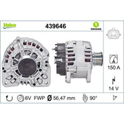 Valeo Car Alternator 12V 439646