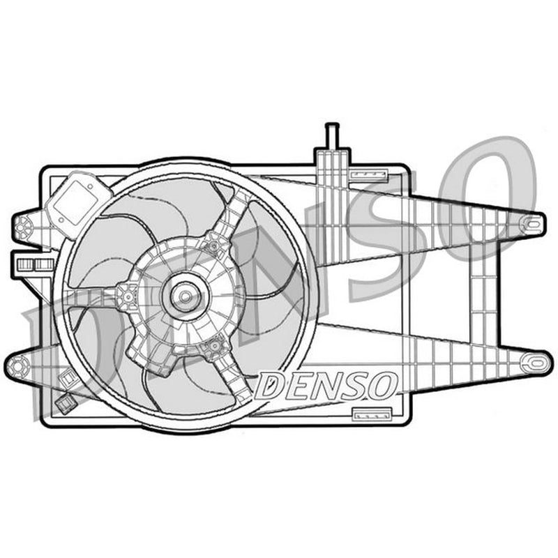 Denso Engine Cooling Fan DER09040