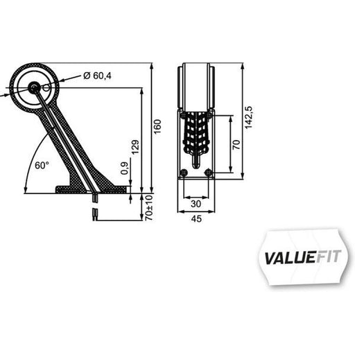 Hella Outline Marker Lamp Md10-30 2XS Lateral Mounting 2XS 357 004-041