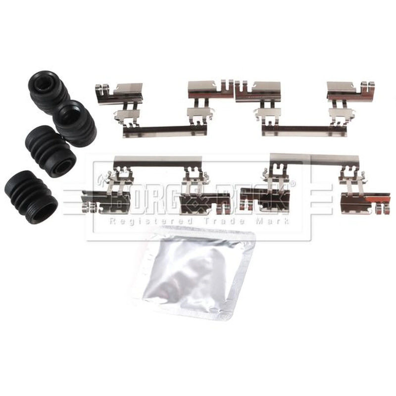 Borg & Beck Brake Pad Accessory Fitting Kit Front BBK1631
