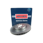 Borg & Beck 2 x Vented Front Brake Discs BBD6110S