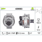 Valeo Car Alternator 12V 439583