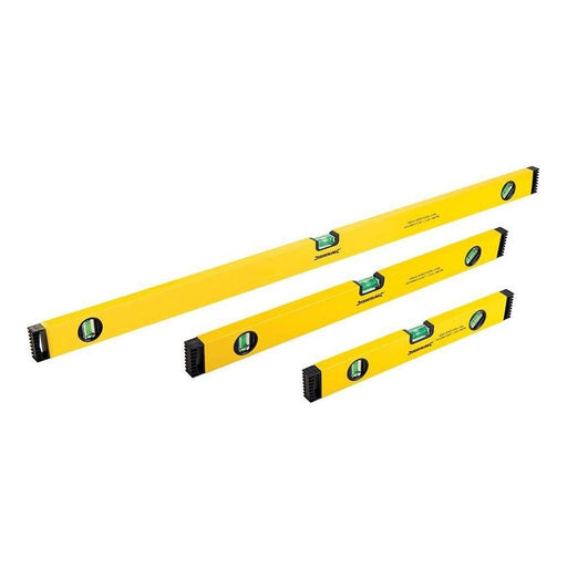 Silverline Builders Level Set 3pce 400, 600 & 1000mm Silverline  - Town Parts