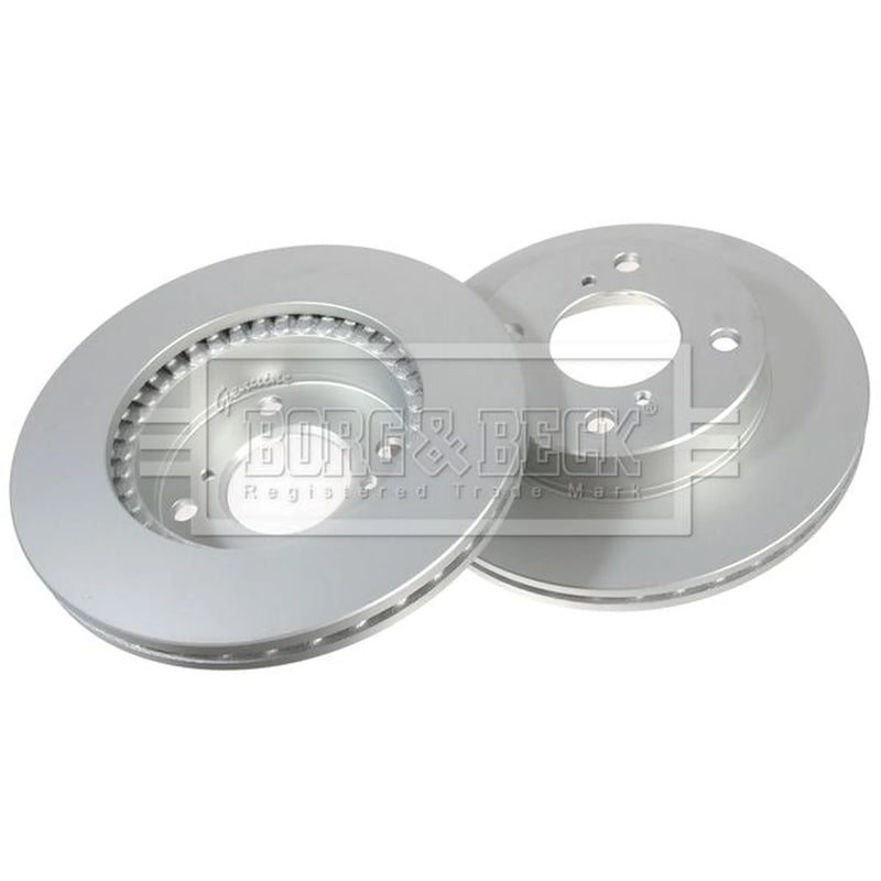 Borg & Beck 2 x Vented Front Brake Discs BBD4787