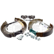 Borg & Beck Brake Shoe Set Axle Kit BBS1055K