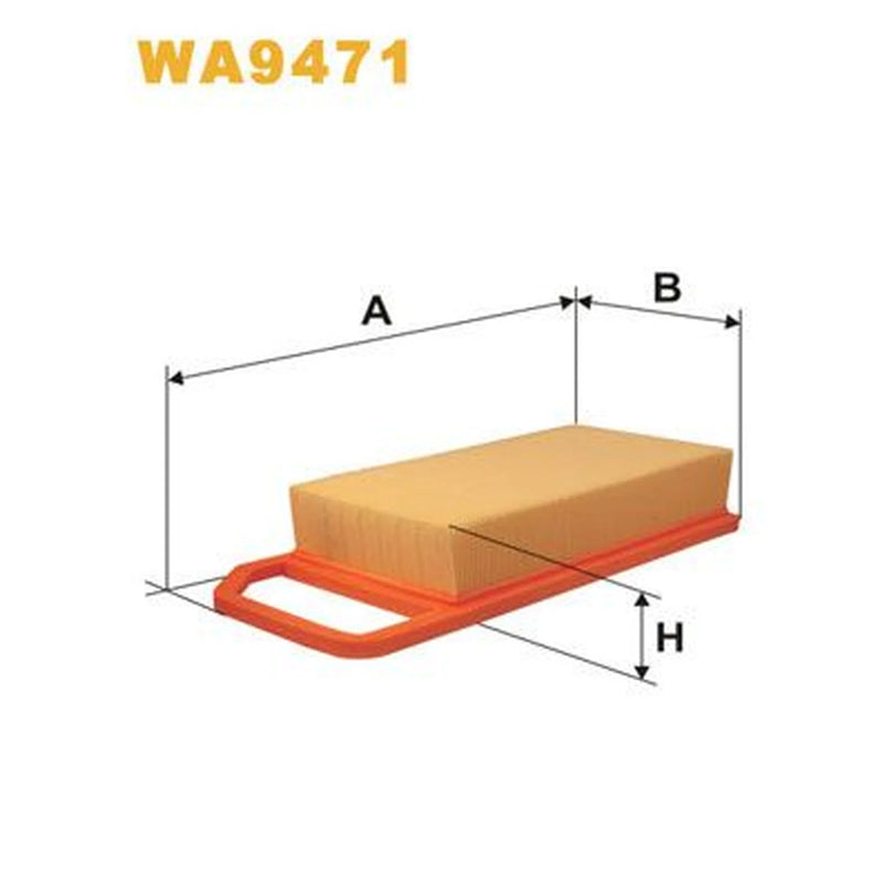 WIX Engine Air Filter WA9471