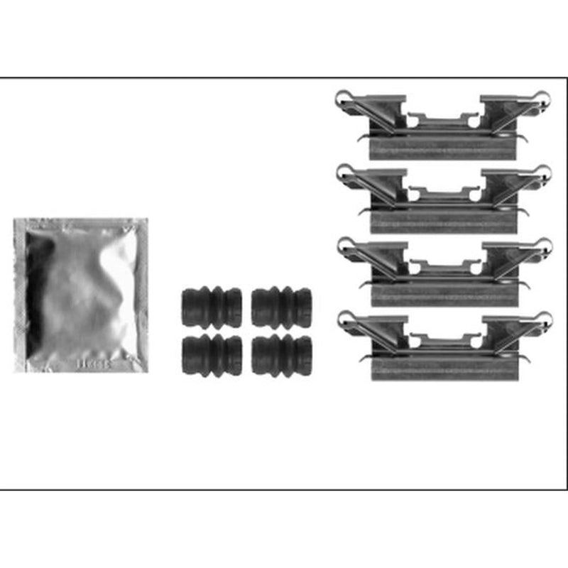 Textar Brake Pad Accessory Fitting Kit Front 82539800