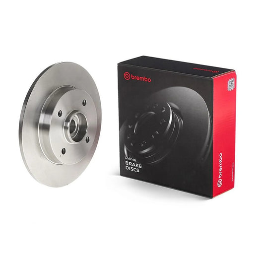 Brembo 2 x Solid Rear Brake Discs 08.9512.17