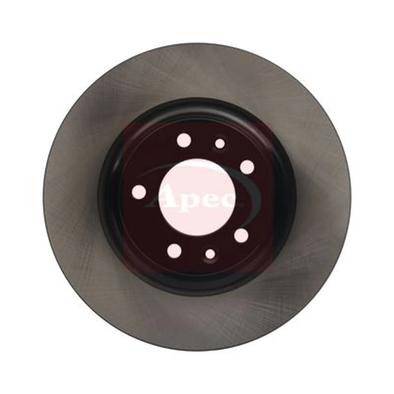 Apec 2 x Solid Rear Brake Discs DSK2227