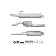 Hella End Silencer Rear 8LD 366 026-501