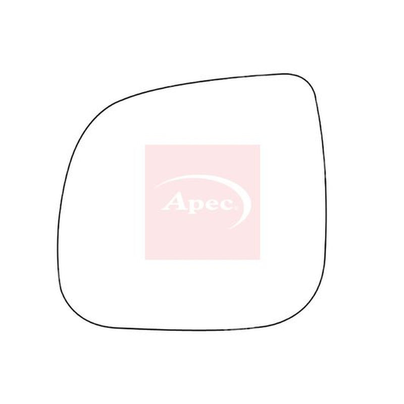 Apec Exterior Wing Mirror Glass Left AMS2001