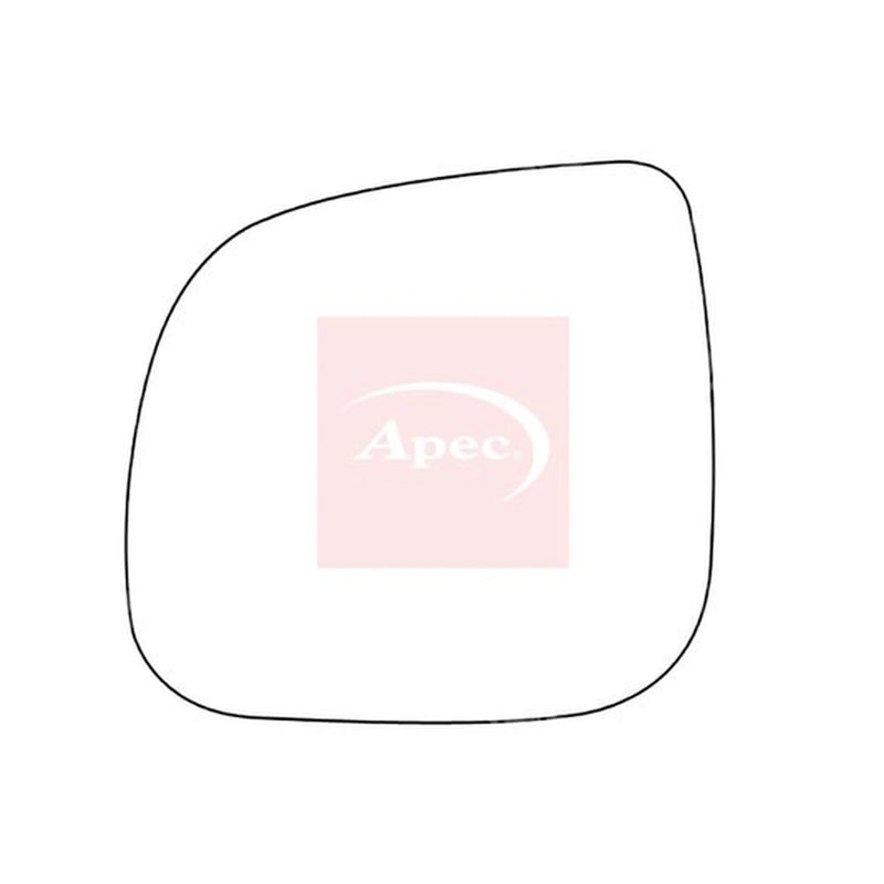Apec Exterior Wing Mirror Glass Left AMS2001