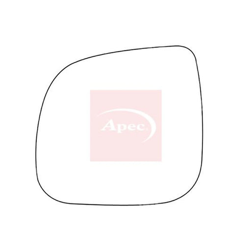 Apec Exterior Wing Mirror Glass Left AMS2001