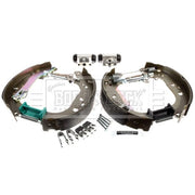 Borg & Beck Brake Shoe Set Axle Kit BBS1151K