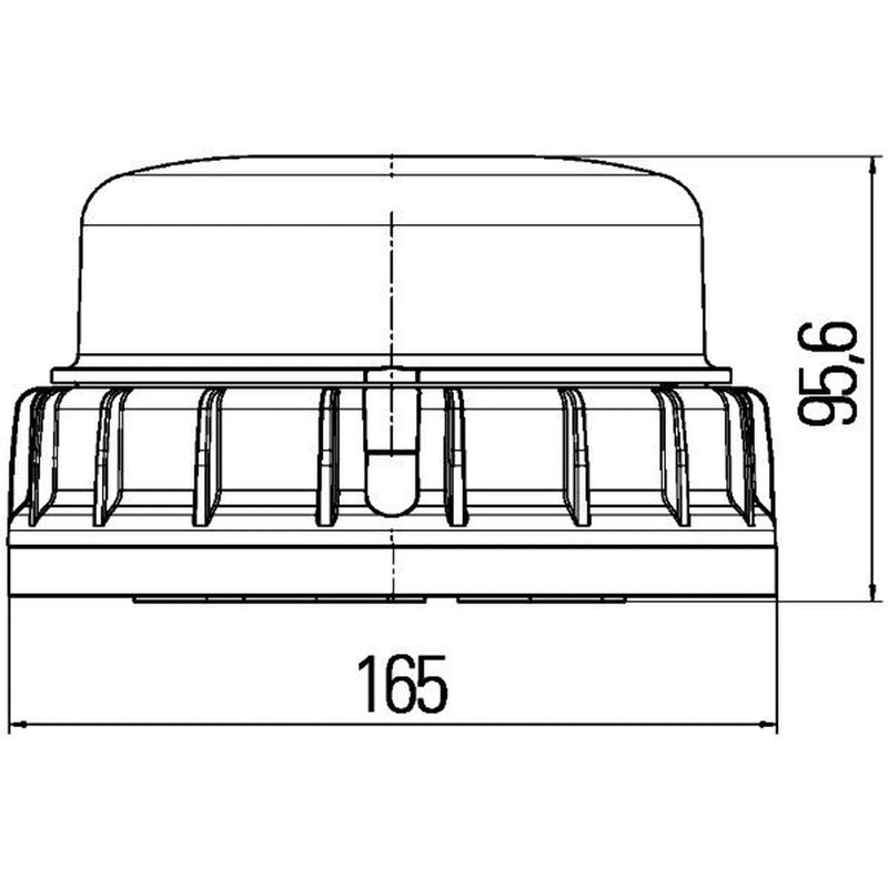 Hella Strobe-Type Beacon High 2XD 011 557-311