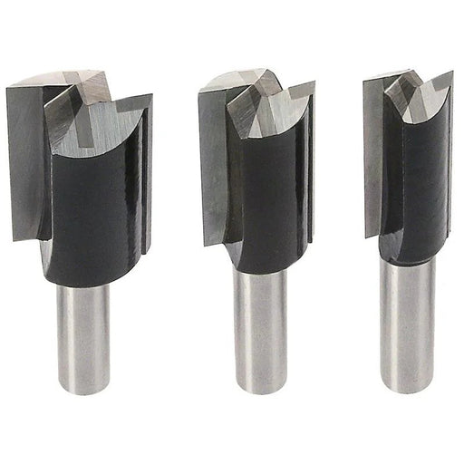 Bosch Powertool Accessories 1/4in PRO Router Bit Straight Set, 6 Piece