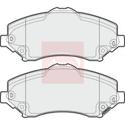 Apec Front Brake Pad Set PAD1700