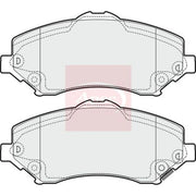 Apec Front Brake Pad Set PAD1700