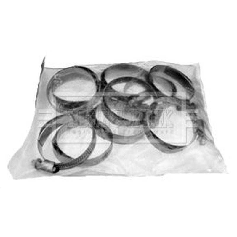 Borg & Beck 10 x Charge Air Hose Fastening Clamp Wide Thick BHC1002