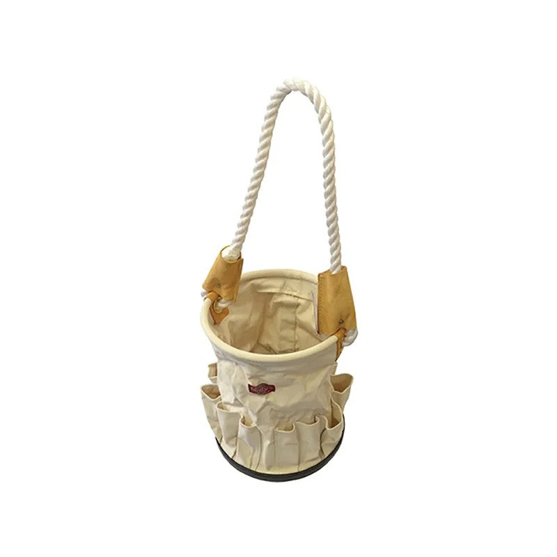Faithfull Canvas Tool Bucket with Rope Handle - FAITBBUCKET